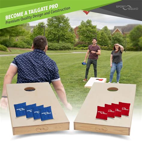 SportSquad JOOLA Sport Squad Premium Regulation Wooden Cornhole India ...