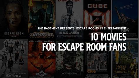 10 Movies For Escape Room Fans - THE BASEMENT Escape Room Blog