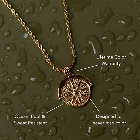 Waterproof Jewelry - Lifetime Color Warranty