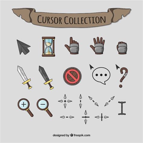 Game cursor collection Images - Free Download on Freepik