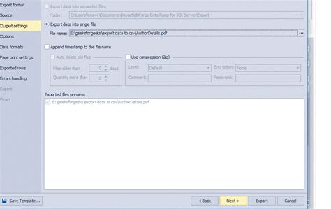 Image result for How to Export PDF File From SQL