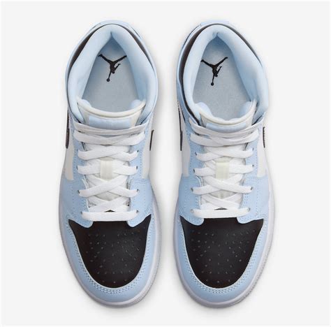 Air Jordan 1 Mid GS Ice Blue 555112-401 Release Date | SBD