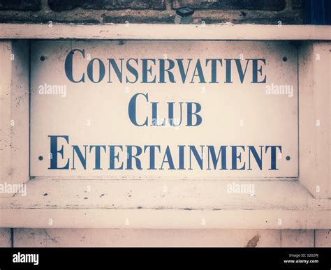 Conservative Club Sign 的图像结果