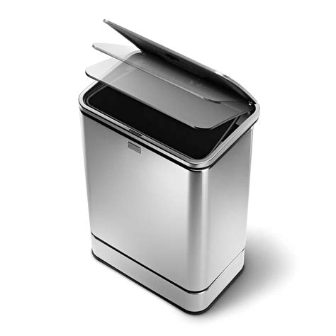 simplehuman 40L rectangular sensor can product support