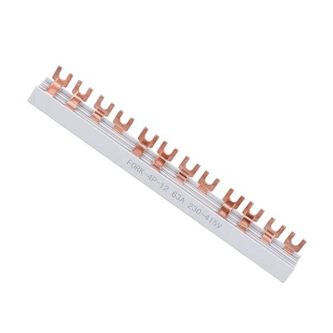 Screw terminal block, copper screw terminals, safe operation, 12 ...
