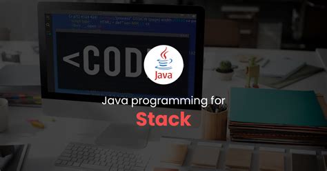 Image result for How to Code Stack in Java