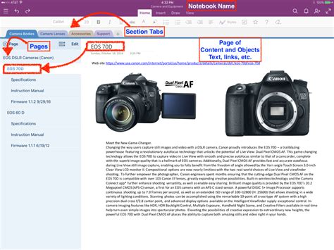 Image result for OneNote Sub Page