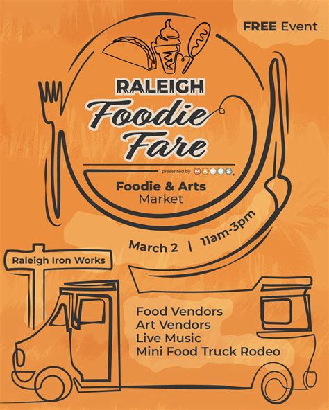 Raleigh Foodie Fare - Raleigh Iron Works