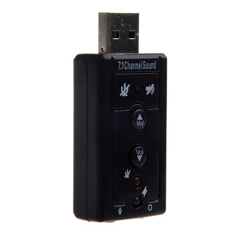 7.1 Channel USB External Sound Card Audio Adapter-in Sound Cards from ...
