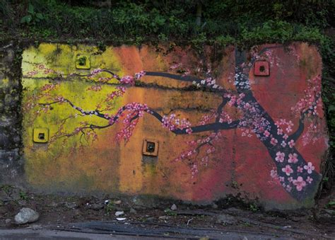 D'source Design Gallery on Street art at Gangtok - Streets Full of ...