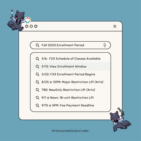 How to Register for the Upcoming Quarter | UCI Claire Trevor School of the Arts