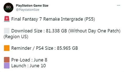 PS5《FF7重制版》容量81.3GB，6月8日开启预载_游戏频道_中华网