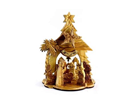 Nativity Sets Holy Land Olive Wood - Bethlehem Olive Wood Factory