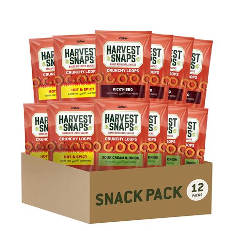 Crunchy Loops Variety Snack Pack – Harvest Snaps