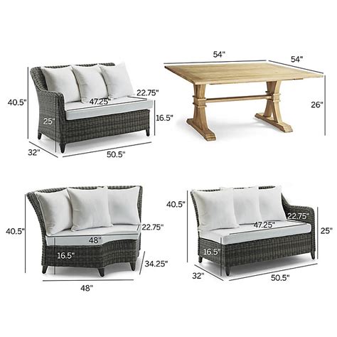 Beaumont 4-pc. Dining Set in Charcoal Finish | Frontgate