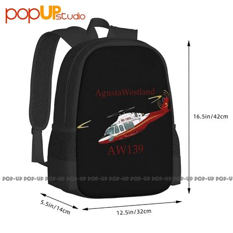 Agustawestland Aw139 Helicopter 01 Backpack Large Capacity – CRAZE
