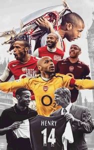 Thierry Henry Footballer Wall Poster For Room With Gloss Lamination M6 ...