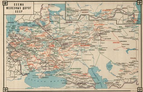 Soviet Union Map 1940