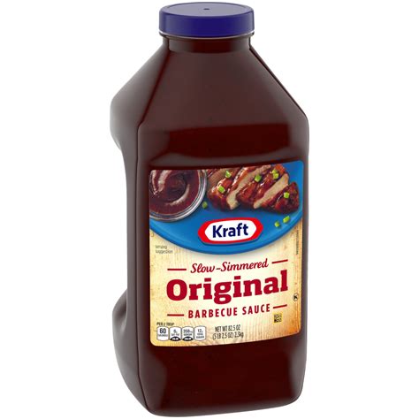 Kraft Barbecue Sauce Original Nutrition Facts | Besto Blog