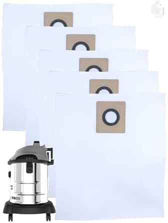 RODAK Set of 5 Dust Bags Compatible with Euroclean Ultimo, Tear ...