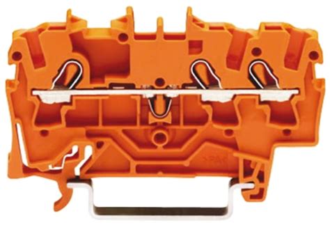 2002-1302 WAGO | WAGO 2002-1302 TOPJOB S, 2002 Series Orange, 2.5mm² ...