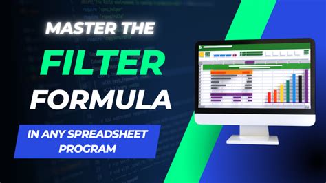 Image result for Filter Formula Tutorial