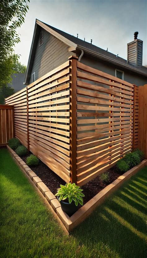 25 Wood Fence Ideas Full of Character and Charm (2026) | Backyard ...