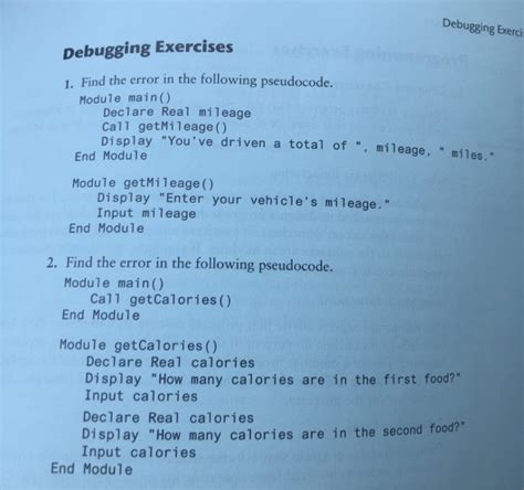 Image result for Debugging Exercises