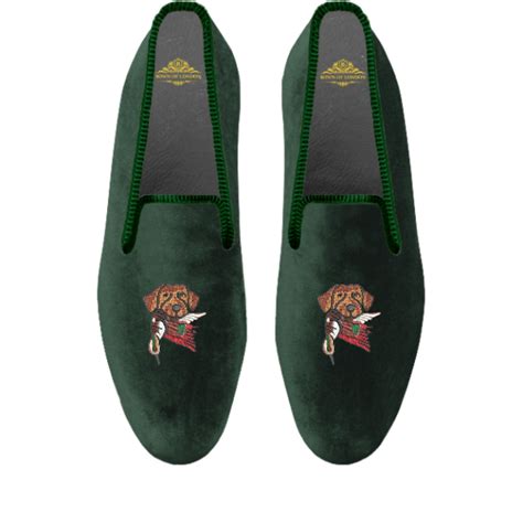 Men's Velvet Slippers | Bown of London