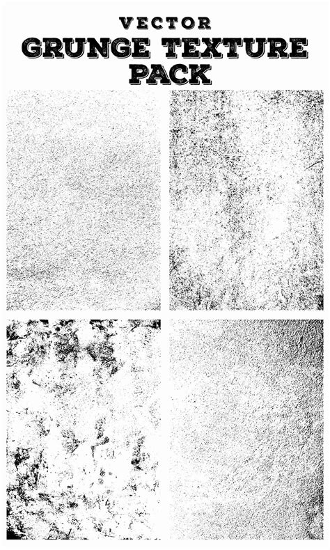 Premium Vector | Free vector set of grunge overlay textures template