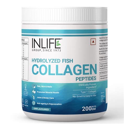INLIFE Marine Fish Collagen | Clinically Proven & Patented Ingredient ...