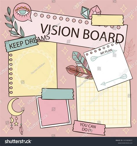Vision Board Drawing 的图像结果
