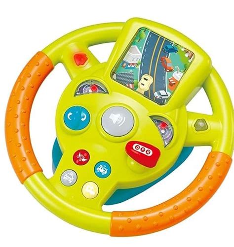 Little Driver Steering/Wheel Toy@ With Music, Games & Vehicle Sounds ...