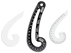 Artonezt Tailoring French Curve with Marking and Without Marking Colar ...