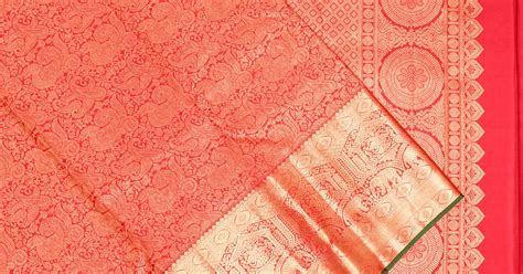 Kanchipuram Silk Brocade Pink Saree | Kankatala