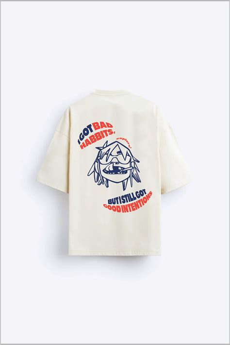 Bad Habits Oversized tshirt – YTEE