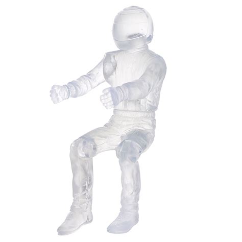 Figure Killerbody RC Car Driver 130mm Total Height ABS DIY Part Replacement For 1/10 Traxxas ...