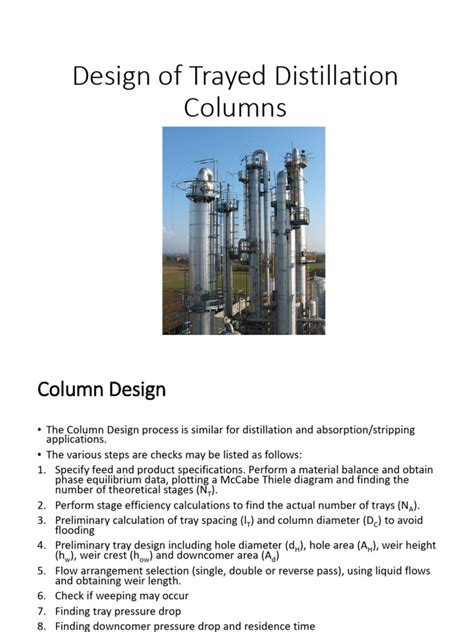 Image result for Distillation Column Design Examples