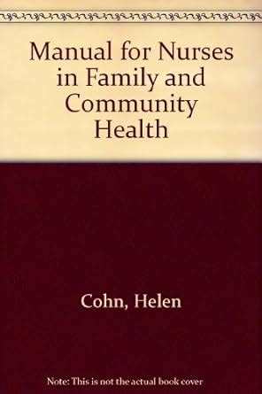 Buy Manual for Nurses in Family and Community Health Book Online at Low ...