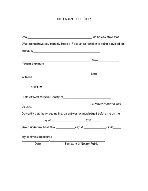 30 Free Notarized Letter Templates {Notary Letters} - TemplateArchive
