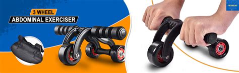 FreshDcart Abs Roller Wheel with Anti-Slip Handles for Core Strength ...