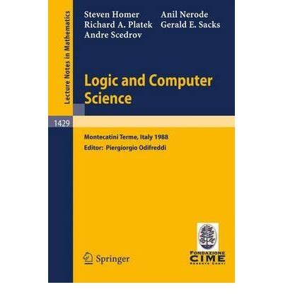 Buy Logic and Computer Science: Lectures (Lecture Notes in Mathematics ...