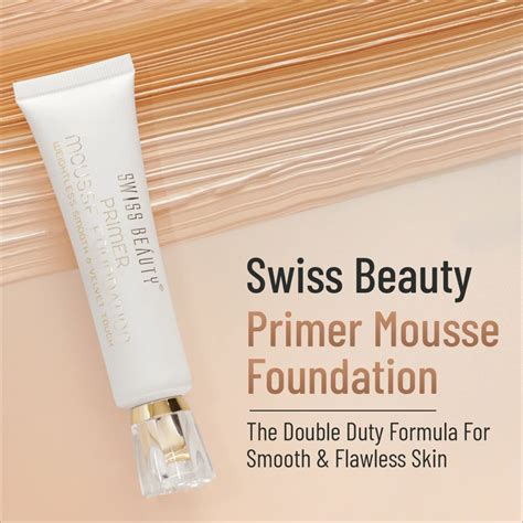 Swiss Beauty Primer Mousse Foundation - RUBNIC