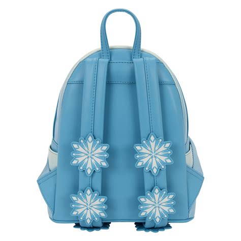 Frozen Princess Elsa Glitter Sequin Cosplay Mini Backpack | Loungefly