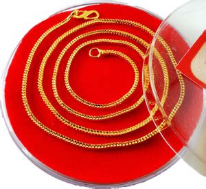 manohar One Gram Gold Plated Chain Gold-plated Plated Brass Chain Price ...