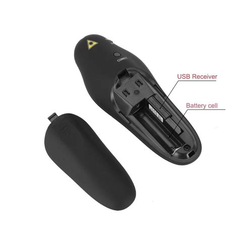 Buy Wireless Presenter Longjoy RF 2.4GHz Laser Presenter Remote ...