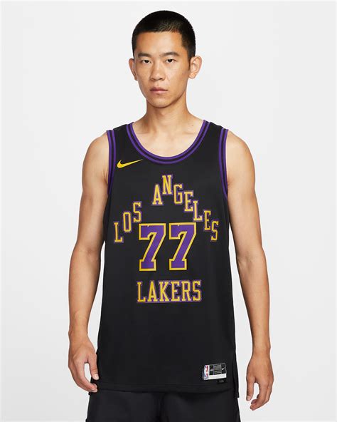 Los Angeles Lakers City Edition Men's Nike Dri-FIT NBA Swingman Jersey ...