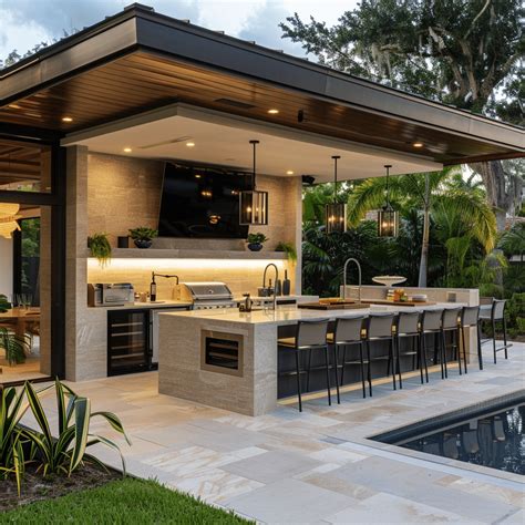 21 Must-See Outdoor Kitchen Designs for Every Home - Modern Florida Ideas