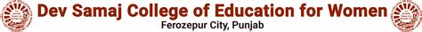 Dev Samaj College of Education for Women