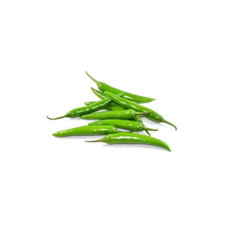 فلفل حار أخضر هندي 200 غرام Chilli Green Indian 200g